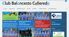 Desktop Screenshot of cbculleredo.es