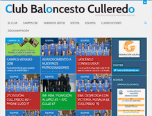 Tablet Screenshot of cbculleredo.es